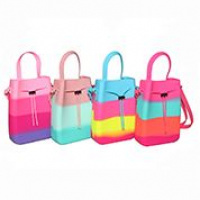 Мини силиконовые рюкзачки-сумочки Gummy Bags на веревке