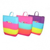 Маленькие силиконовые рюкзачки Gummy Bags на молнии с подвеской и браслетом